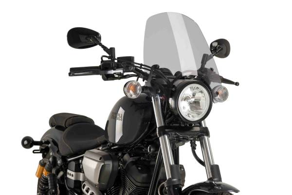 PUIG - WINDSCREEN NAKED NEW GEN TOURING SMOKE YAM - Image 1