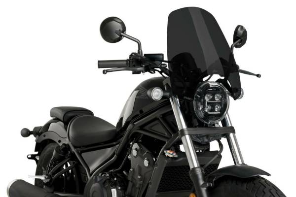 PUIG - WINDSCREEN NAKED NEW GEN TOURING DARK SMOKE HON - Image 1