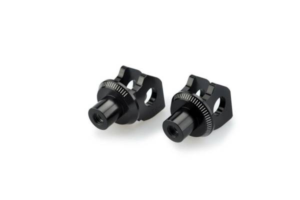 PUIG - FOOTPEG ADAPTER BLACK KAW - Image 1