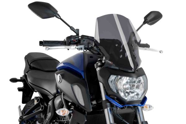 PUIG - WINDSCREEN NAKED NEW GEN TOURING DARK SMOKE YAM - Image 1