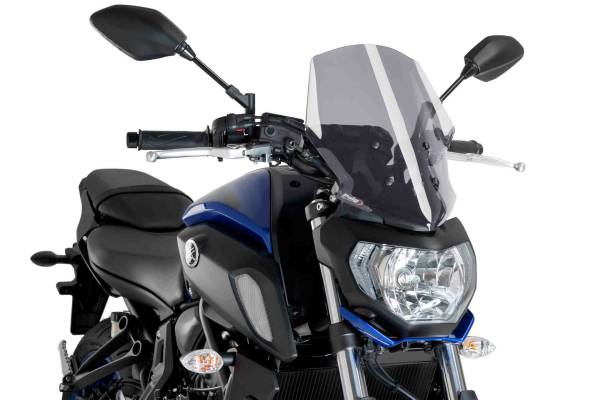 PUIG - WINDSCREEN NAKED NEW GEN TOURING SMOKE YAM - Image 1