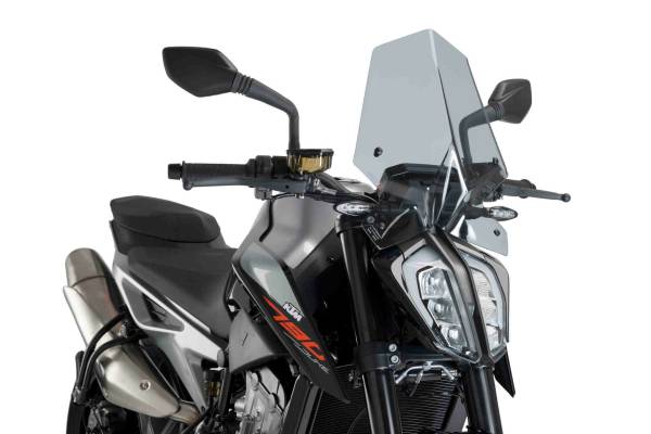 PUIG - WINDSCREEN NAKED NEW GEN SPORT SMOKE KTM - Image 1