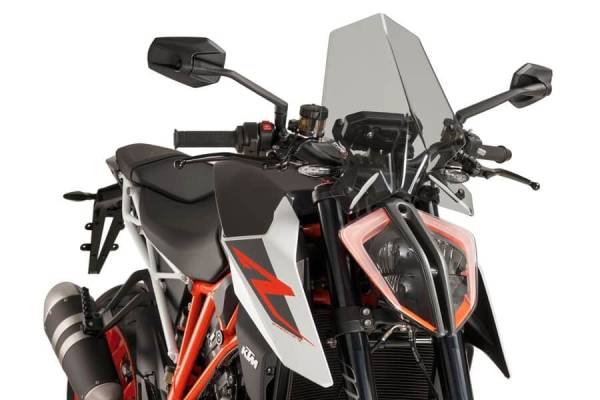 PUIG - WINDSCREEN NAKED NEW GEN SPORT SMOKE - Image 1