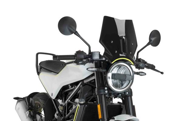 PUIG - WINDSCREEN NAKED NEW GEN SPORT BLACK HUS - Image 1