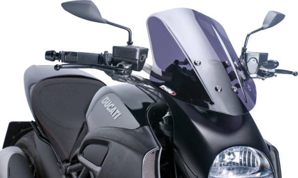 PUIG - WINDSCREEN NAKED NEW GEN TOURING DARK SMOKE - Image 1