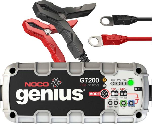 NOCO GENIUS - ULTRASAFE SMART BATTERY CHARGER 12V & 24V 7.2A - Image 1