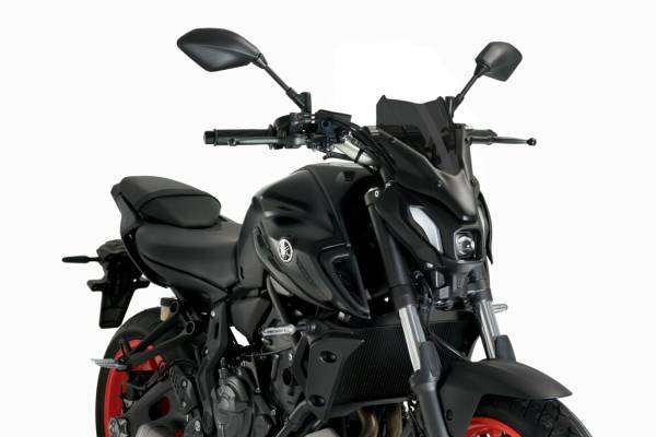 PUIG - WINDSCREEN NAKED NEW GEN SPORT DARK SMOKE YAM - Image 1