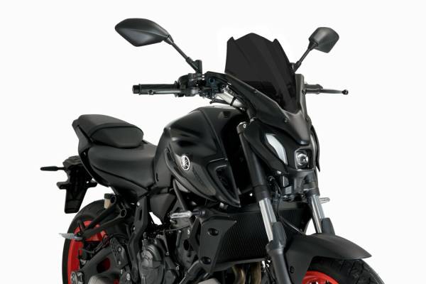 PUIG - WINDSCREEN NAKED NEW GEN TOURING DARK SMOKE YAM - Image 1