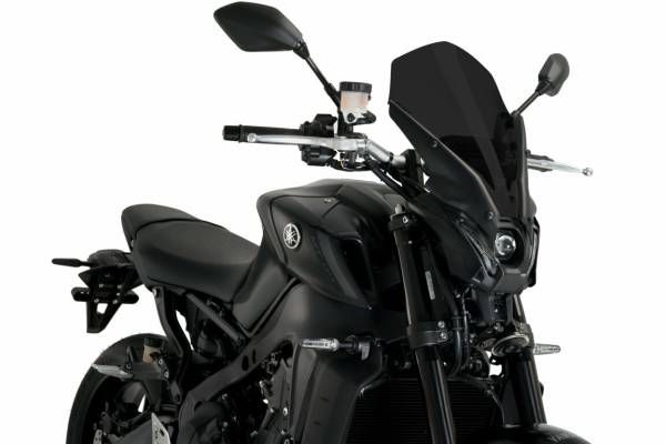 PUIG - WINDSCREEN NAKED NEW GEN TOURING DARK SMOKE YAM - Image 1