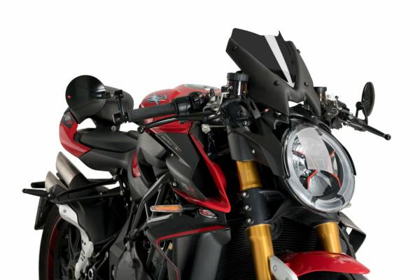 PUIG - WINDSCREEN NAKED NEW GEN SPORT DARK SMOKE MV AGUSTA - Image 1