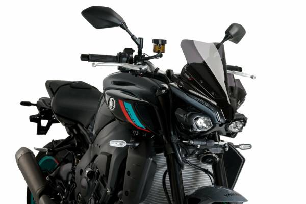 PUIG - WINDSCREEN NAKED NEW GEN SPORT DARK SMOKE YAM - Image 1