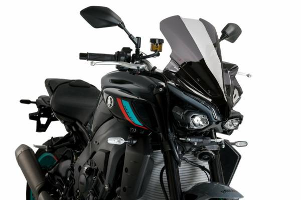 PUIG - WINDSCREEN NAKED NEW GEN TOURING DARK SMOKE YAM - Image 1