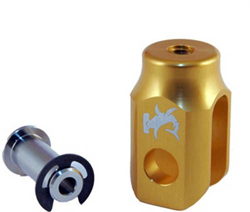 HAMMERHEAD - BRAKE CLEVIS GOLD SUZ FULL SIZE 4 STROKE - Image 1