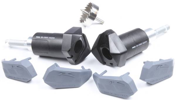 PUIG - FRAME SLIDERS R12 BLACK - Image 1