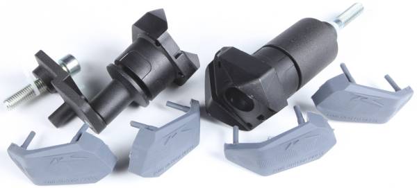 PUIG - FRAME SLIDERS R12 BLACK - Image 1