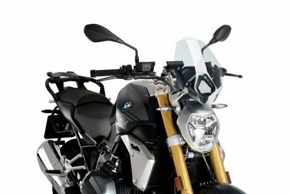 PUIG - WINDSCREEN NAKED NEW GEN CLEAR BMW - Image 1