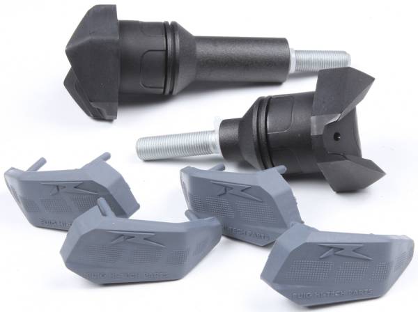 PUIG - FRAME SLIDERS R19 BLACK YAM - Image 1