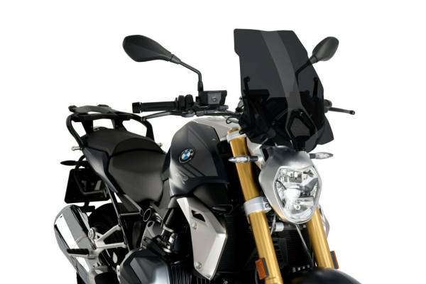 PUIG - WINDSCREEN NAKED NEW GEN TOURING DARK SMOKE BMW - Image 1