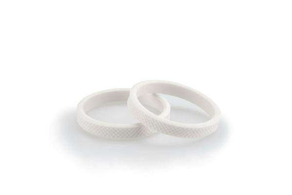 PUIG - FRAME SLIDER RINGS VINTAGE WHITE - Image 1