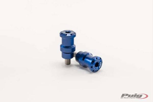 PUIG - SWINGARM SPOOLS HI-TECH 8MM BLUE 2/PK - Image 1