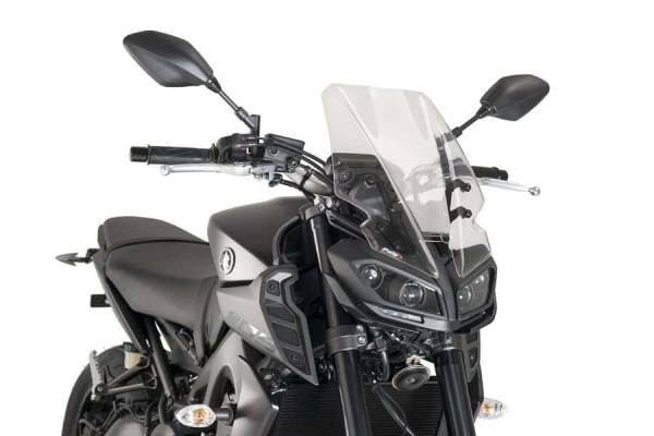 PUIG - WINDSCREEN NAKED NEW GEN TOURING CLEAR YAM - Image 1