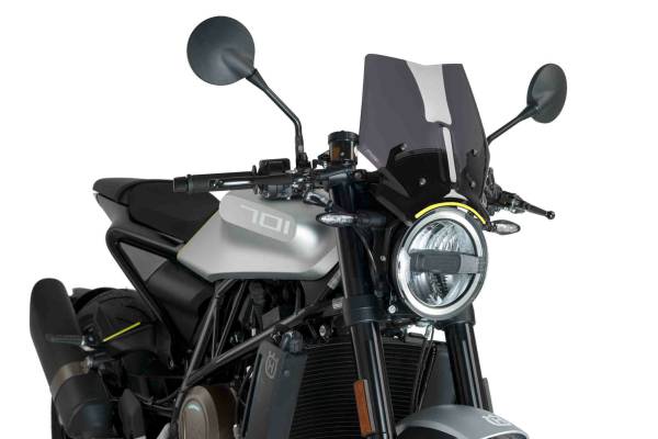 PUIG - WINDSCREEN NAKED NEW GEN SPORT DARK SMOKE HUS - Image 1