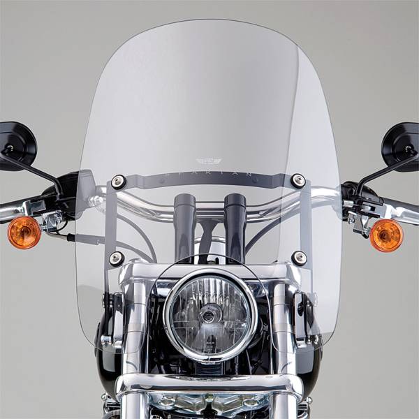 NATIONAL CYCLE - SPARTAN WINDSHIELD CLEAR QUICK RELEASE 18.5" - Image 1