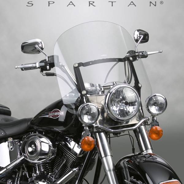 NATIONAL CYCLE - SPARTAN WINDSHIELD CLEAR QUICK RELEASE 17" - Image 1