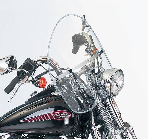 NATIONAL CYCLE - CLEAR BEADED WINDSHIELD FXSTS FXSTSB SPRINGER - Image 1