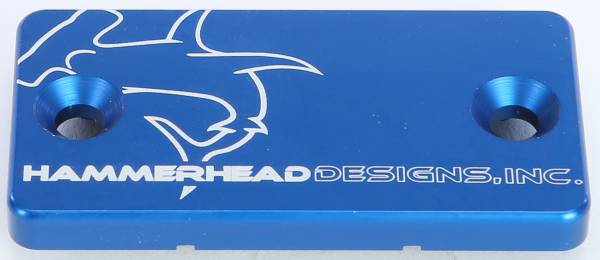 HAMMERHEAD - MASTER CYLINDER COVER FRONT BLUE - Image 1