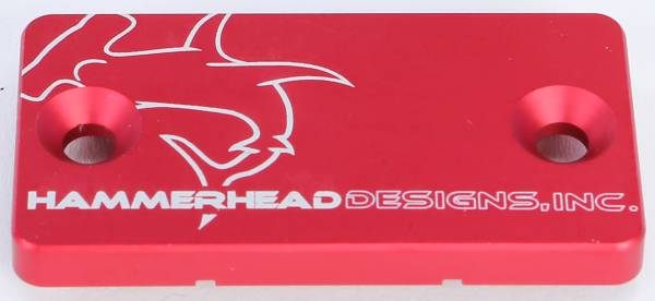 HAMMERHEAD - MASTER CYLINDER COVER SUZ FRONT RED - Image 1