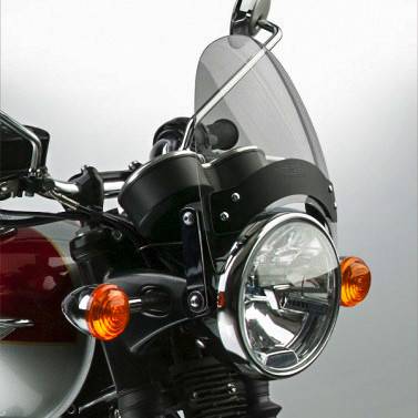 NATIONAL CYCLE - FLYSCREEN WINDSCREEN SMOKE BLACK HARDWARE - Image 1