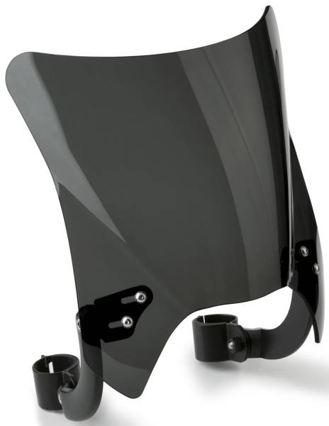 NATIONAL CYCLE - MOHAWK WINDSHIELD DARK TINT BLACK HARDWARE - Image 1