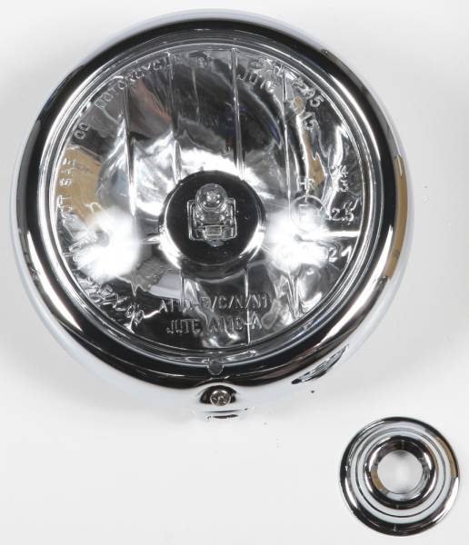 NATIONAL CYCLE - LIGHT ASSEMBLY CHROME SHELL HALOGEN H3 BULB - Image 1