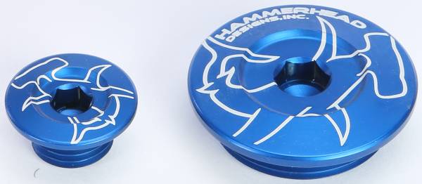 HAMMERHEAD - ENGINE PLUGS BLUE CRF250R/450R CRF150R - Image 1