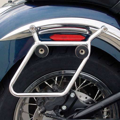 NATIONAL CYCLE - CRUISELINER CHROME MOUNT KIT QUICK RELEASE SADDLEBAGS - Image 1