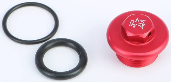 HAMMERHEAD - OIL FILLER PLUGS RED RMZ250/450 - Image 1