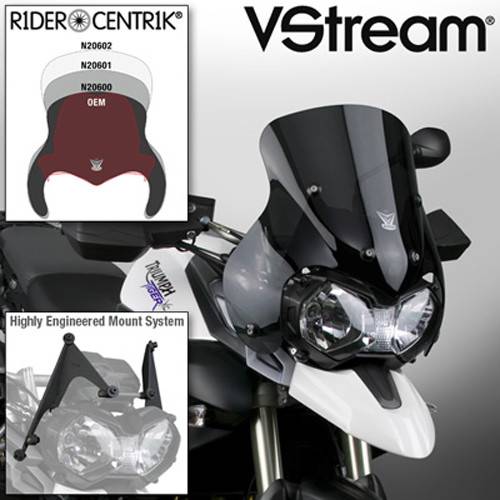 NATIONAL CYCLE - VSTREAM SPORT WINDSCREEN DARK SMOKE - Image 1