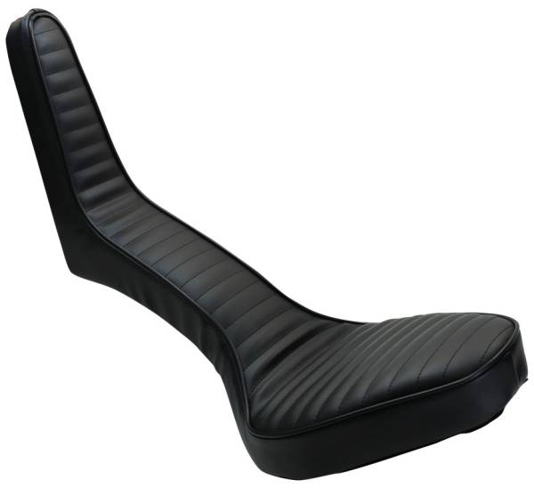 TC BROS - HARDTAIL KING COBRA SEAT BLACK PLEATED - Image 1