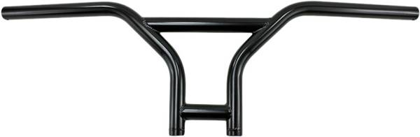 TC BROS - 1" BMX HANDLEBARS BLACK DIMPLED - Image 1