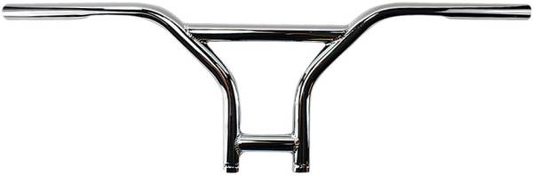 TC BROS - 1" BMX HANDLEBARS CHROME - Image 1