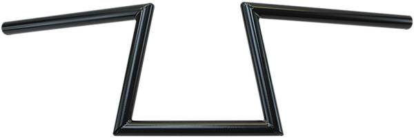 TC BROS - SLANT Z BARS BLACK 8" - Image 1