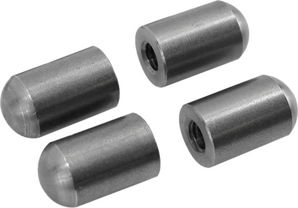 TC BROS - RADIUS STYLE THREADED 3/8-16 SHORT LENGTH STEEL BUNGS 4/PK - Image 1