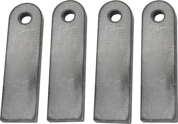 TC BROS - WELD-ON STEEL MOUNTING TABS STYLE 2 4/PK - Image 1