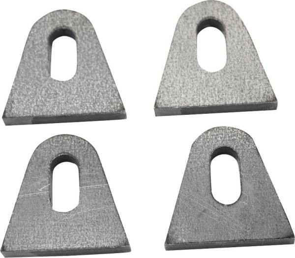 TC BROS - WELD-ON STEEL MOUNTING TABS STYLE 4 4/PK - Image 1