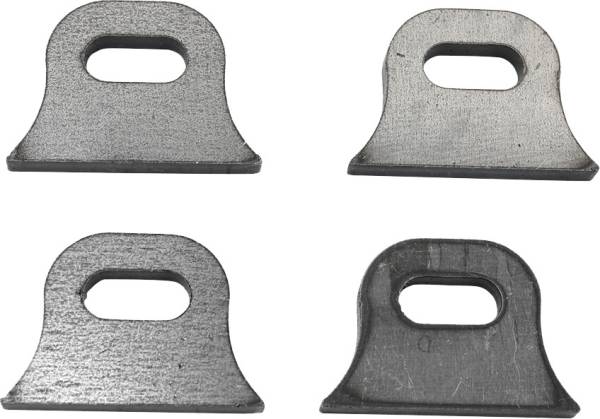 TC BROS - WELD-ON STEEL MOUNTING TABS VINTAGE STYLE 9 4/PK - Image 1