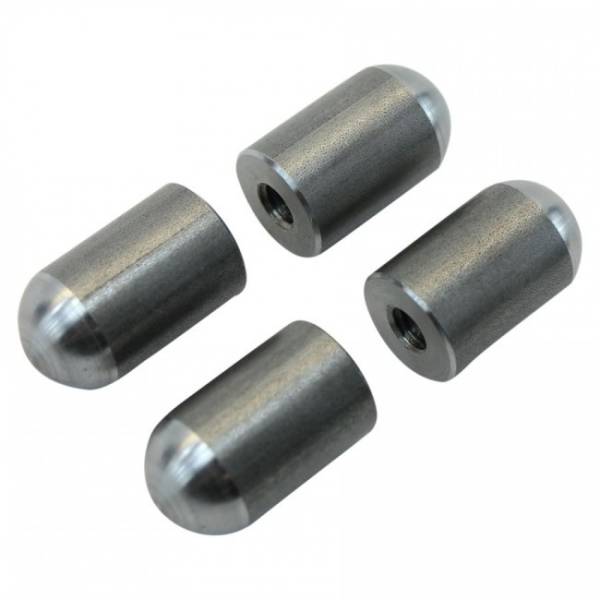 TC BROS - RADIUS STYLE THREADED 5/16-18 SHORT LENGTH STEEL BUNGS 4/PK - Image 1