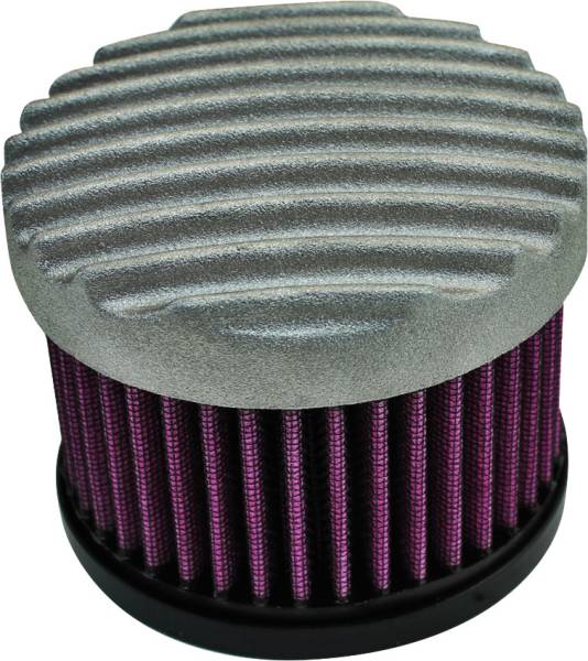 TC BROS - FINNED AIR CLEANER S&S SUPER E & G CARBS (RAW) - Image 1