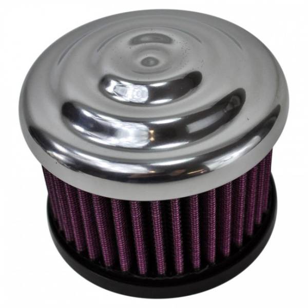 TC BROS - RIPPLE AIR CLEANER HD CV CARBS & EFI (POLISHED) - Image 1