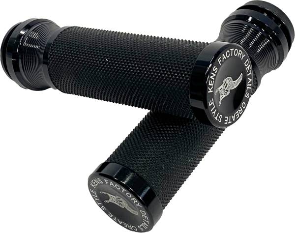 KENS FACTORY - NEXT LEVEL GRIPS FINE KNURL FITS THROTTLE BY WIRE - Image 1